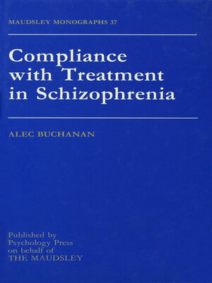 cover image of Compliance With Treatment In Schizophrenia